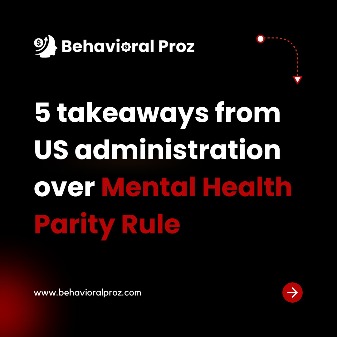take aways from mental health parity rule