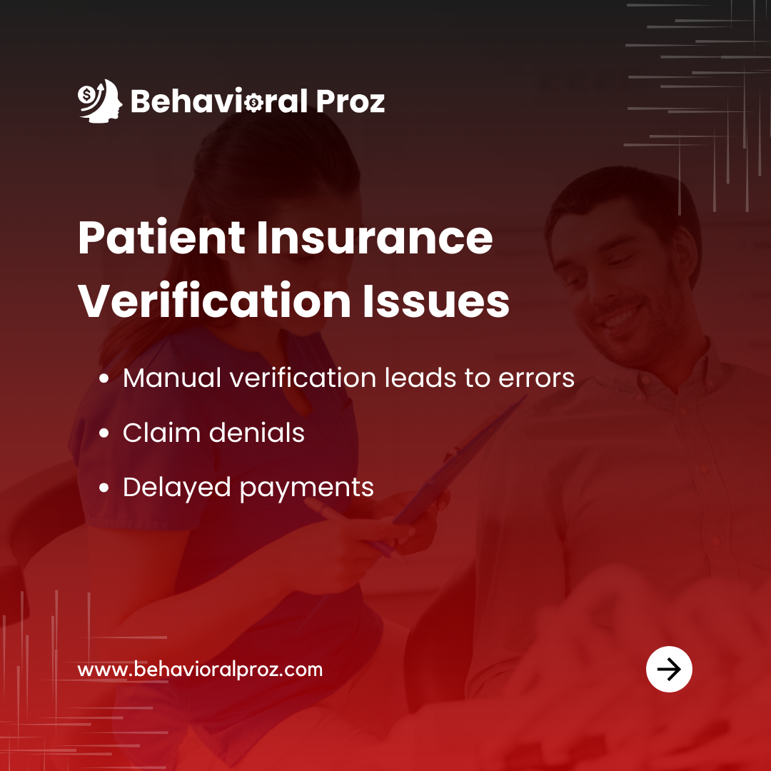  Patient Insurance Verification Issues