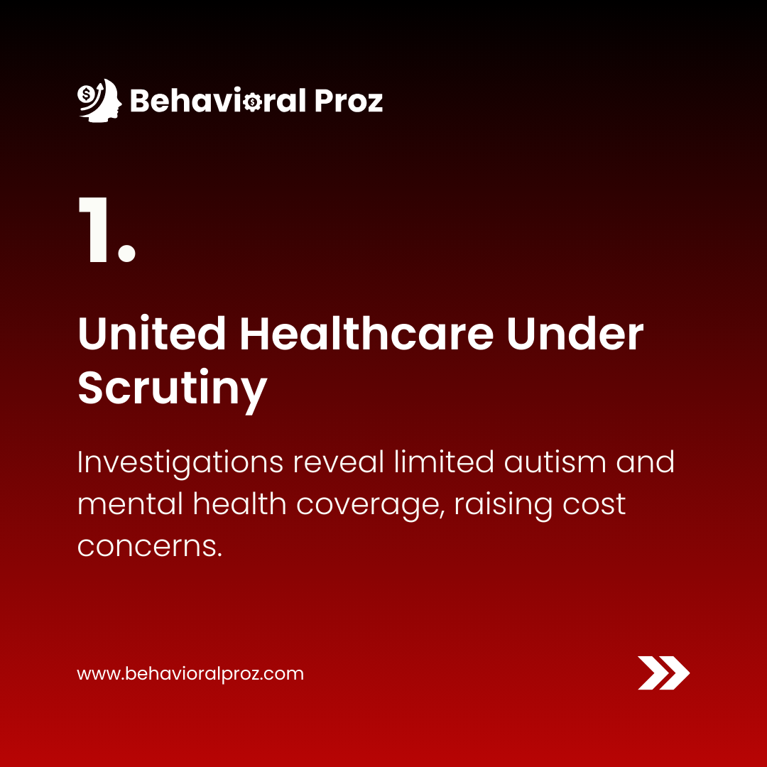 Autism & mental health coverage