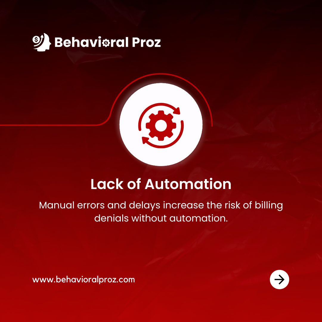 Lack of Automation