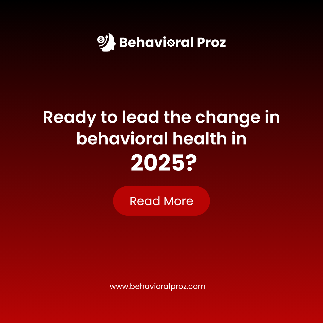 Behavioral health 2025 trends