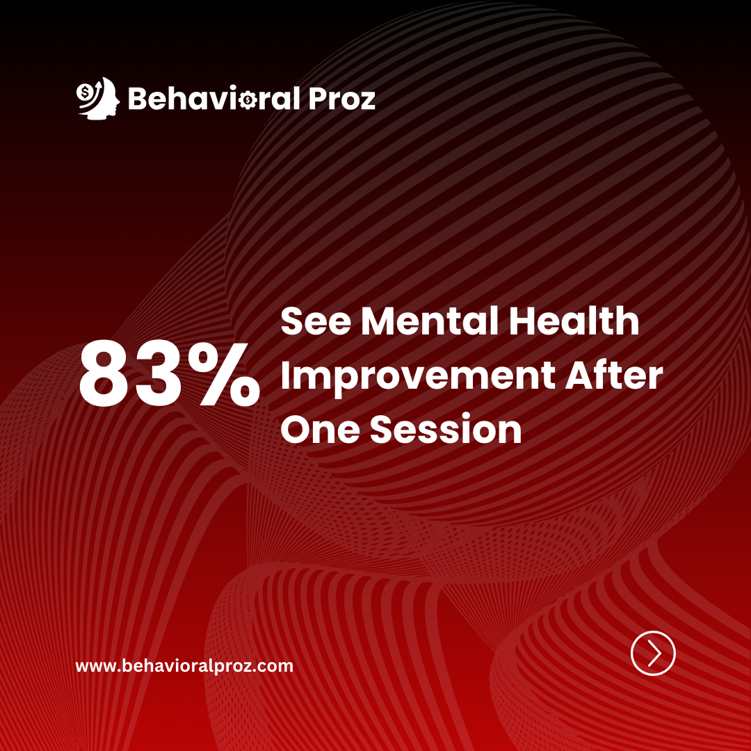 mental health improvement after one session
