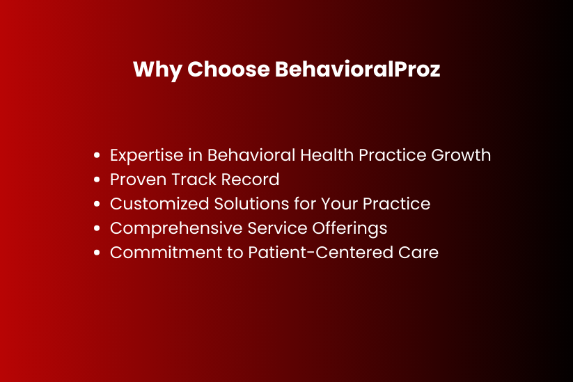 why behavioral proz