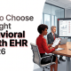 behavioral health EHR