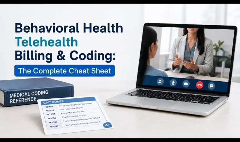 Behavioral health telehealth billing and coding
