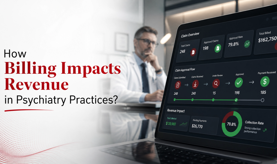 psychiatry billing revenue performance